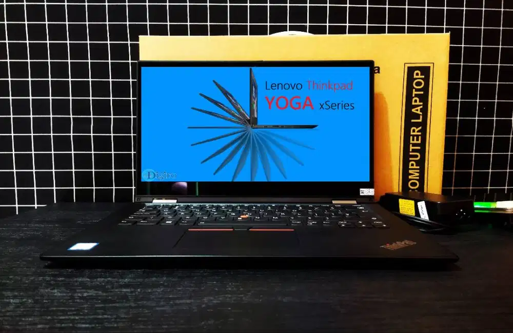 Laptop TouchScreen 2-in-1 FLIP bisa di LIPAT smpe 360 FULZET original