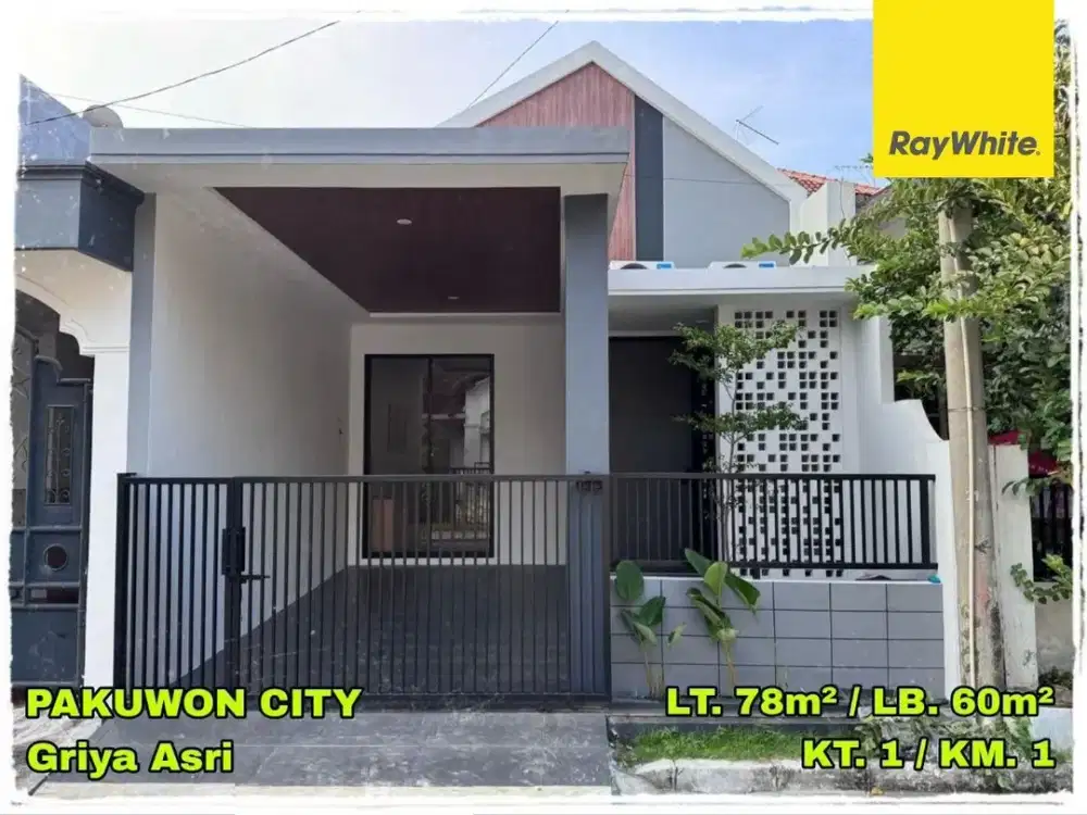 Dijual Rumah di Griya Asri Pakuwon City Surabaya