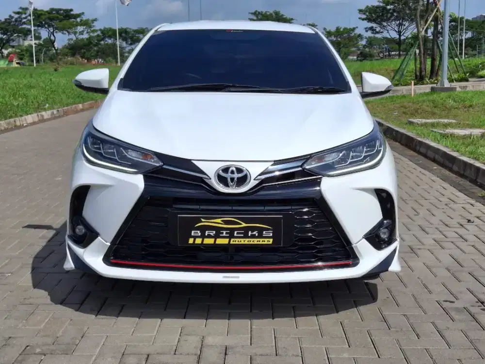 Yaris 1.5 S TRD CVT Putih 2020 (DP 40 JT Angs 4.335 JT x 59) Low KM