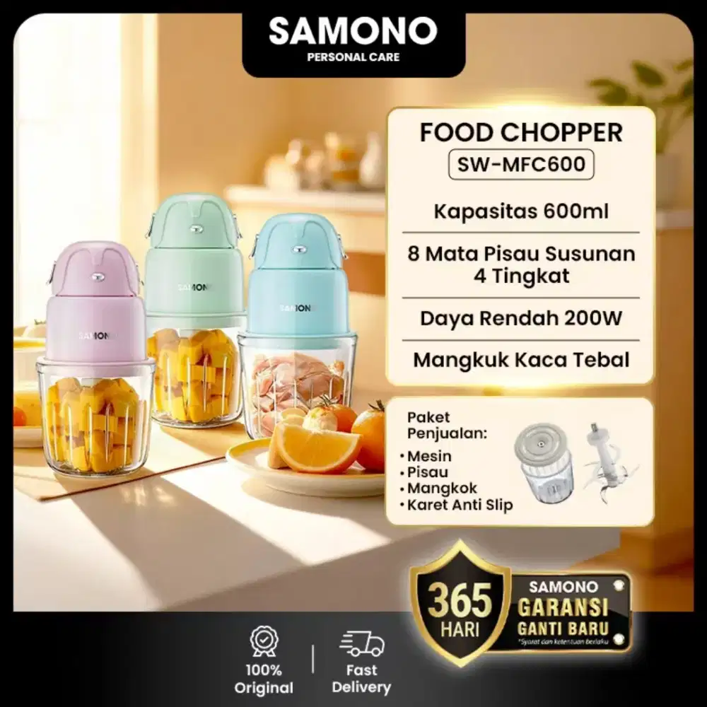 Samono food Chopper penghapus MPASI, penghapus daging garansi