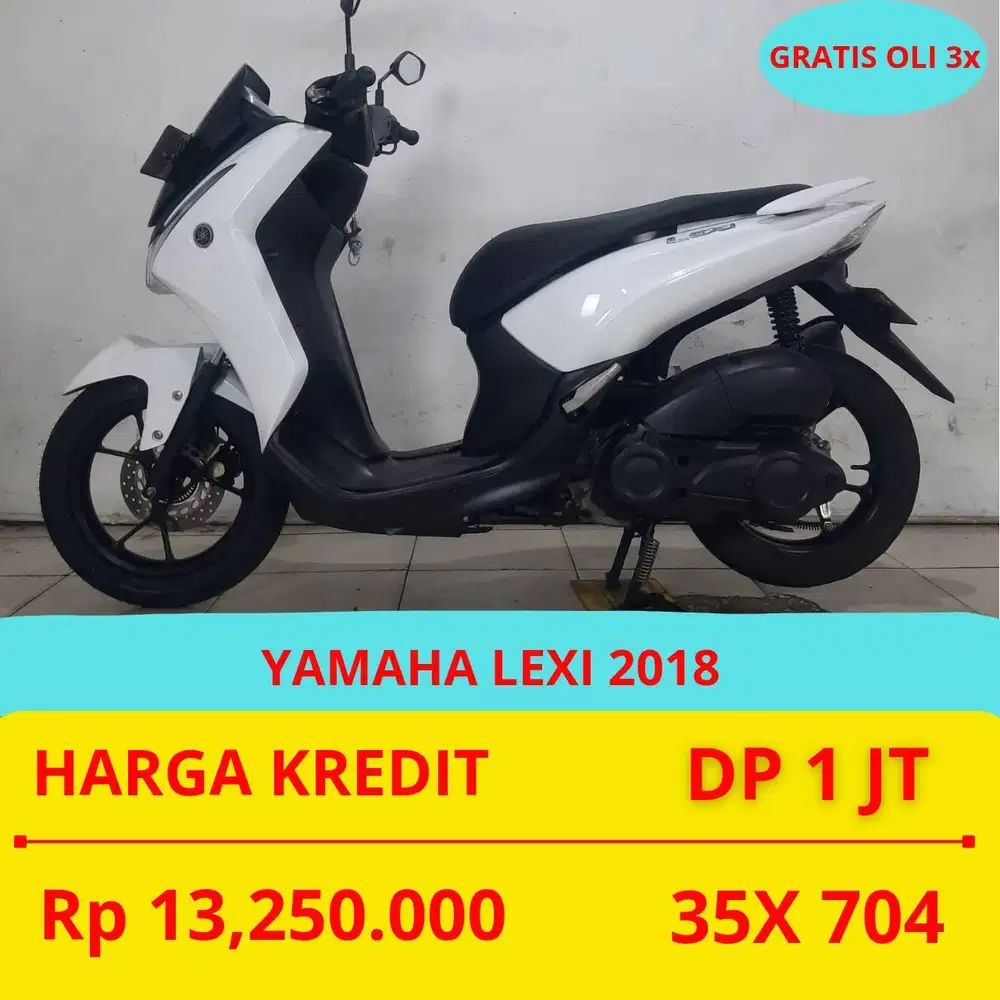 YAMAHA LEXI 2018 DP MURAH 1 JUTA GUYSS