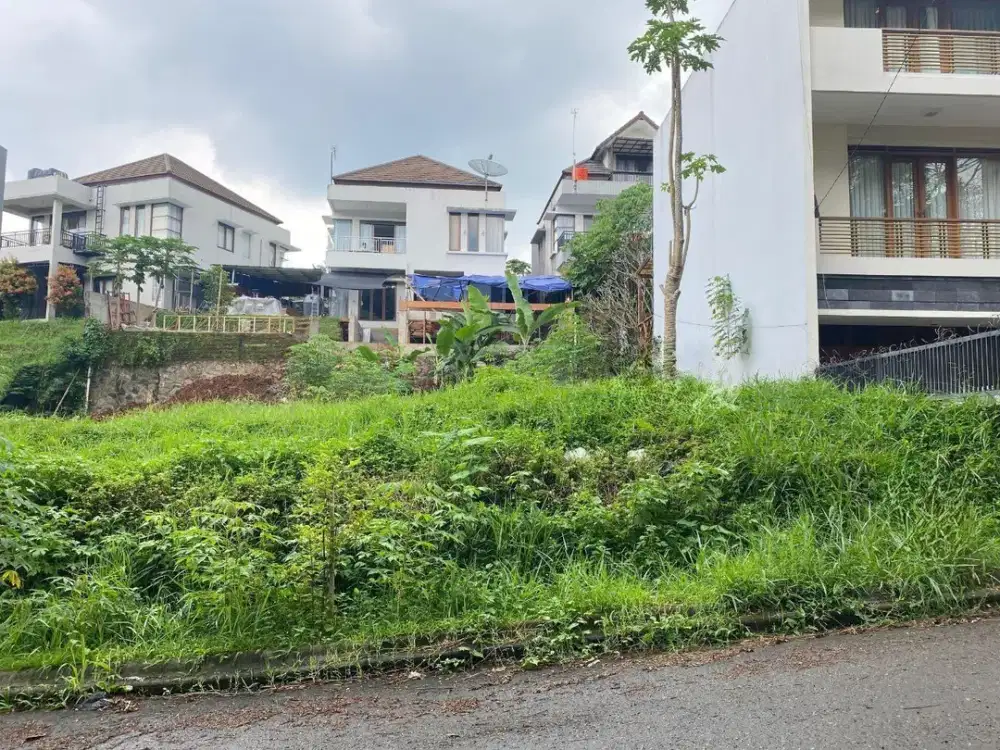 Tanah kavling siap bangun di resort dago pakar forest hill