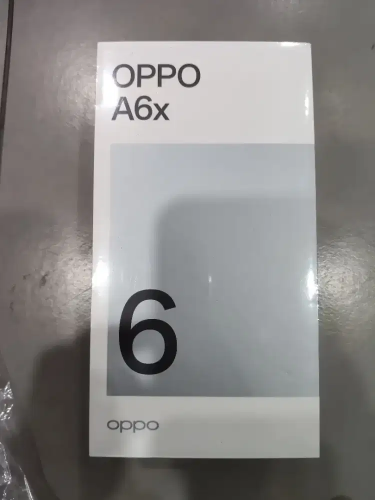 New Oppo A6x 4+8/64gb