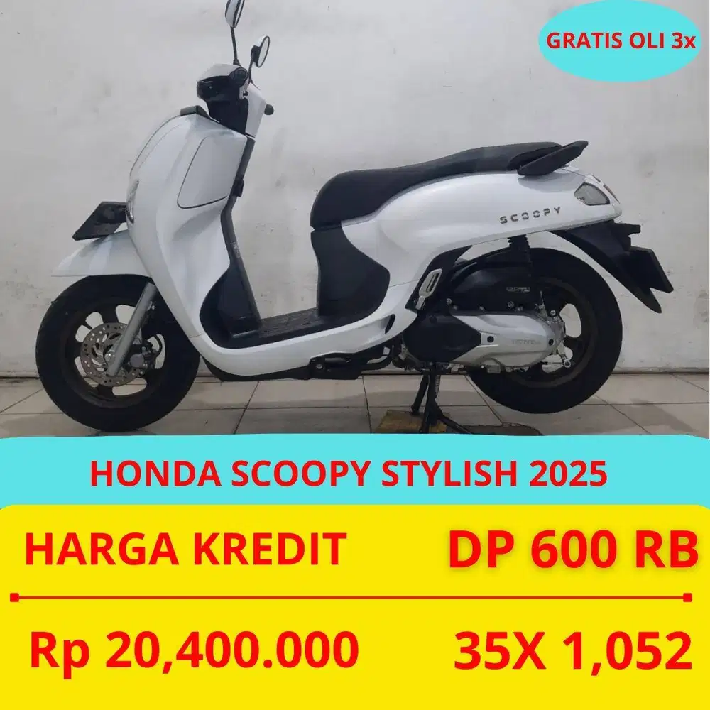 HONDA SCOOPY 2025 DP 600 RIBU GUYSS