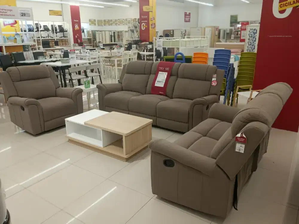Obral sofa set recliner by Selma Informa