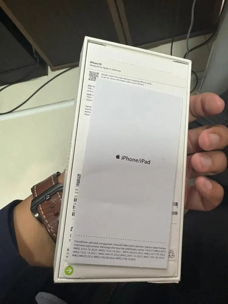 Apple iphone 16 128 giga ibox