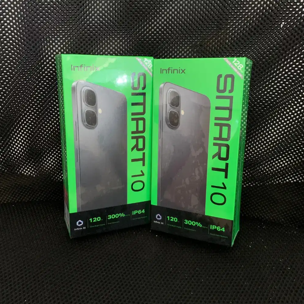 INFINIX SMART 10 RAM 4/128 GB (BARU, GARANSI RESMI)