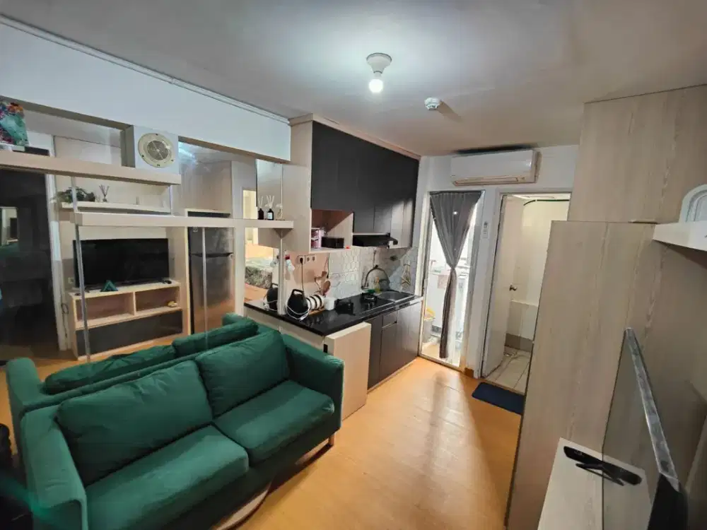 Sewa 2BR Furnished Minimalis - Minimal 3 Bulanan - Free IPL - Bassura City