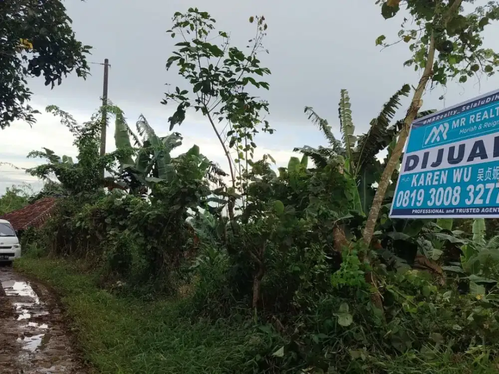 dijual tanah strategis desa cilayang maja banten