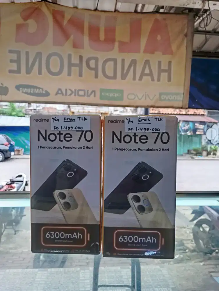 REALME NOTE 70 RAM 4 / 64GB MURAH