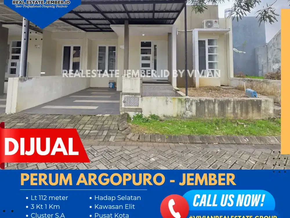 RUMAH SIAP HUNI DI ARGOPURO JEMBER