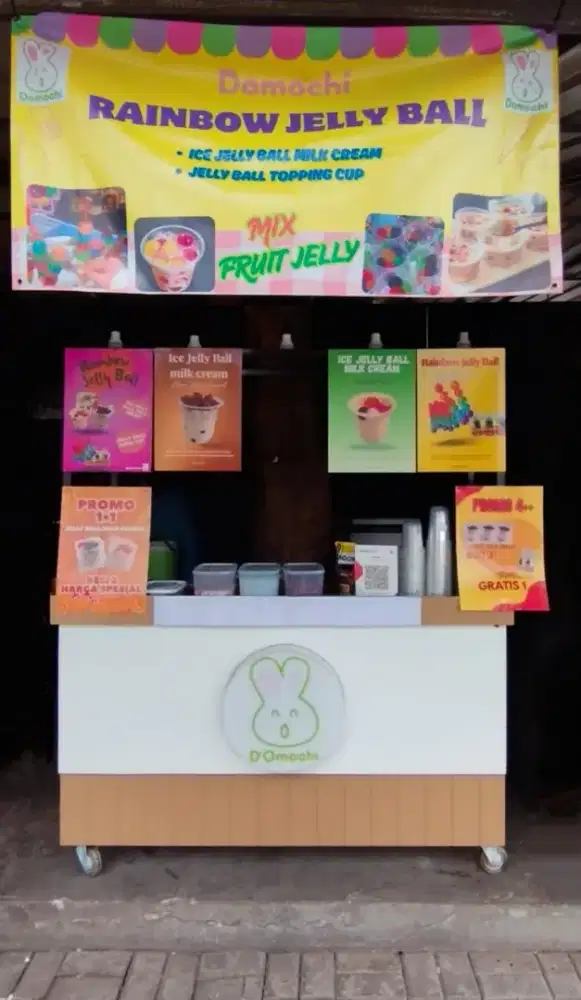 Dijual gerobak estetik