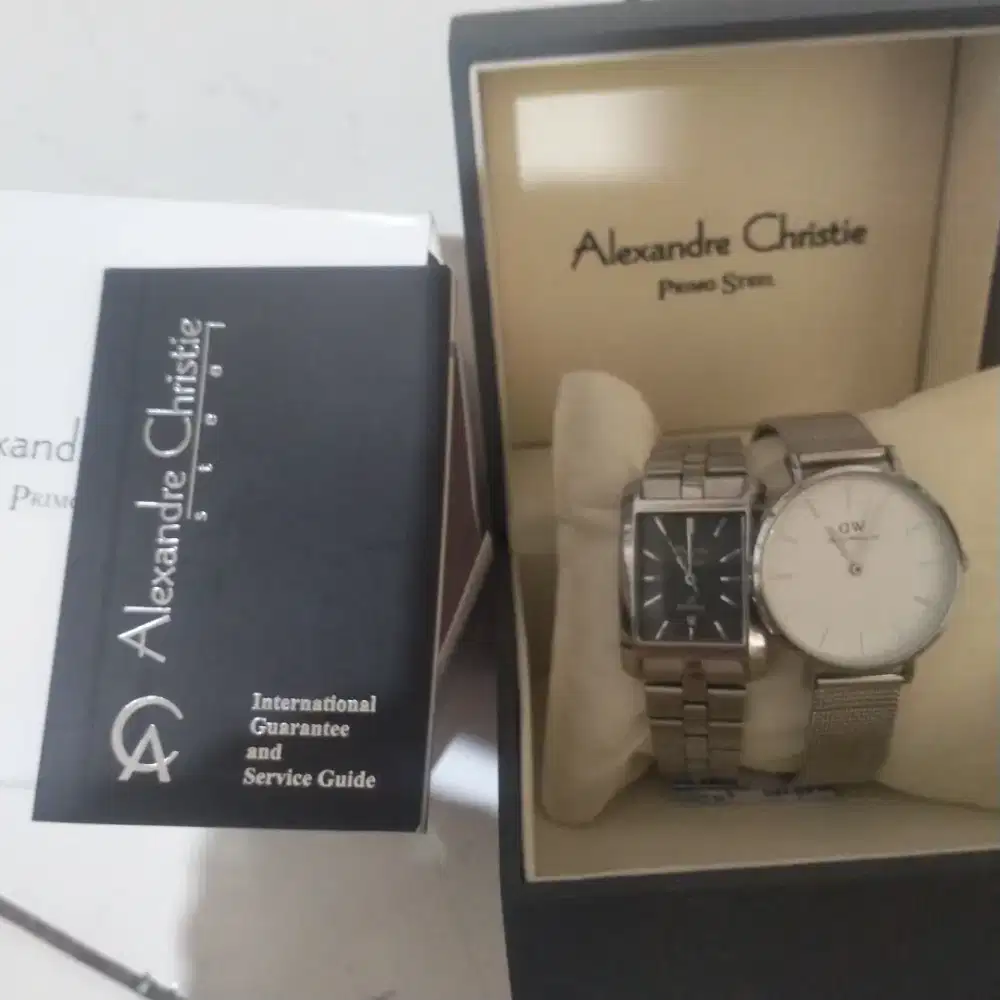 Alexandre Christie & DW jual cepat jam tangan original