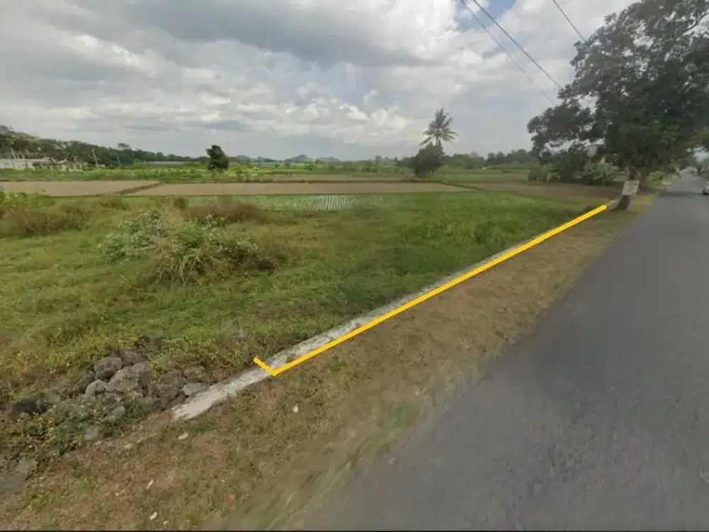 Tanah Tepi Jl. Kebon Agung Seyegan – 106 m² Rp 250 Juta