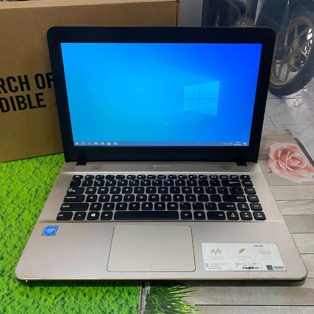 Laptop Asus X441M Celeron N4020 4GB 128GB+1TB 14HD Windows 10