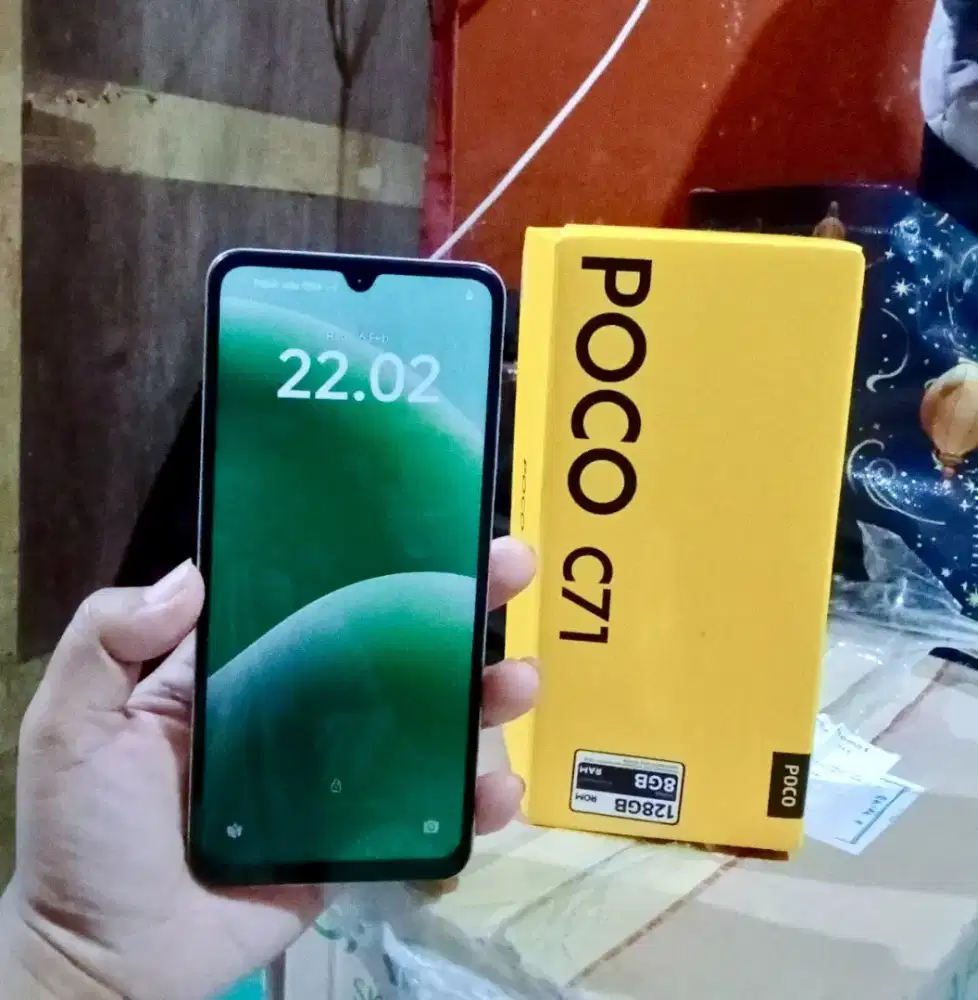 Poco c71 ram 4+4/128 Fullset Original