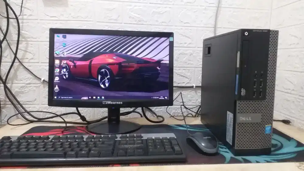 Komputer Lengkap Dell Core i5 Siap Pakai