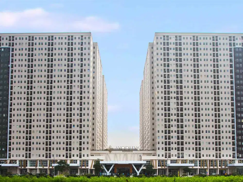 Dijual murah apartemen ayodhya kota Tangerang Unit bersih terawat lantai rendah