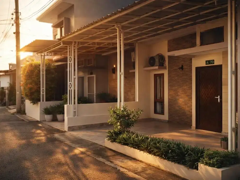 RUMAH 10 MENIT DARI HALTE TRANSJAKARTA