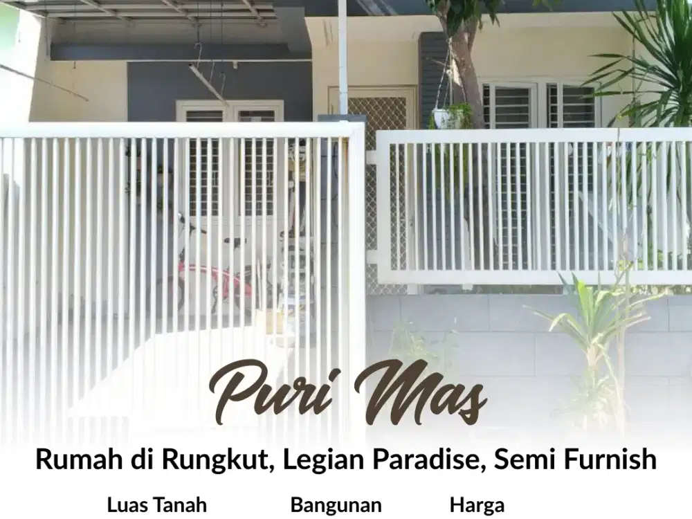 Rumah Purimas Legian Paradise, Semi Furnish
