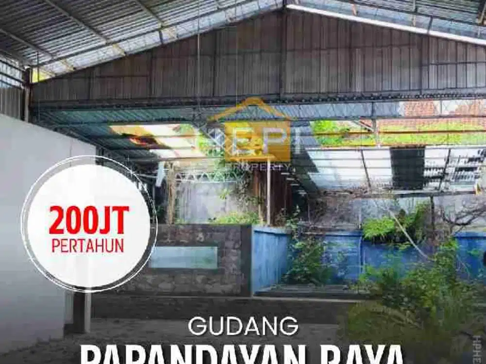 Di Sewakan Gudang di Papandayan Semarang