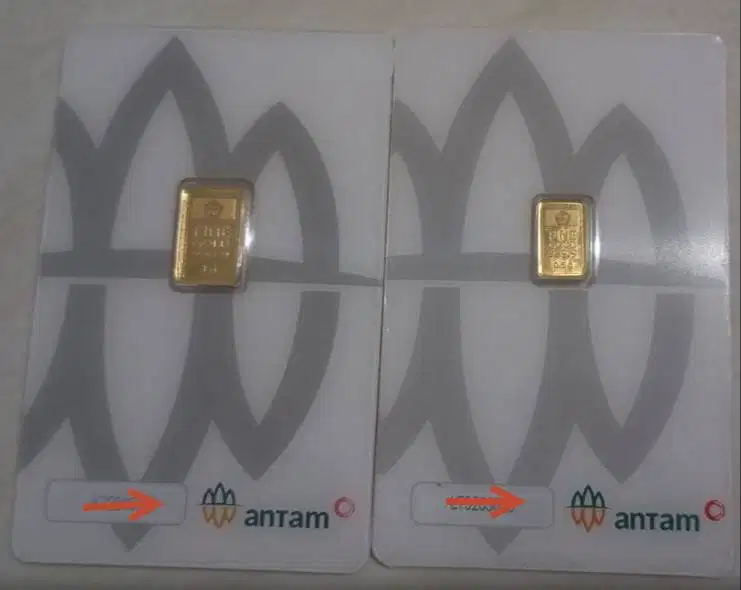 Logam Mulia Antam & UBS 0.5 Gr & 1 Gr