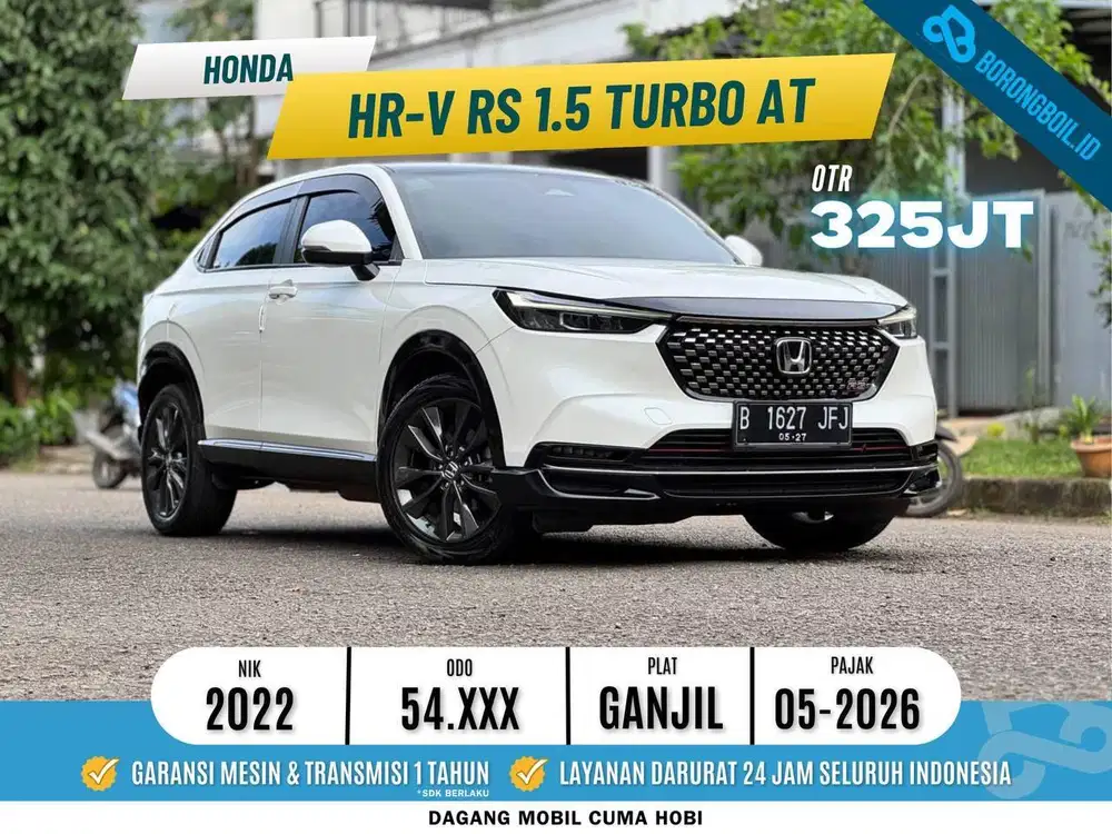 HRV RS 1.5 TURBO AT 2022 PUTIH FAVORIT