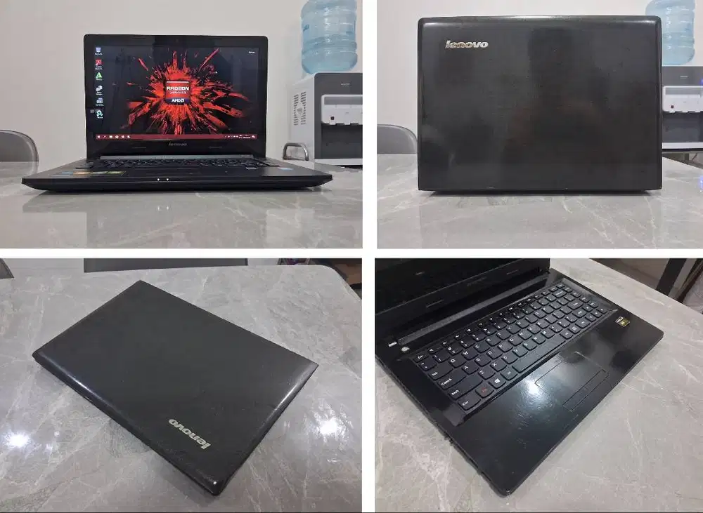 Laptop Lenovo AMD A8 4CPU SSD VGA R5 LCD/Batre BARU FULL Anti Gores