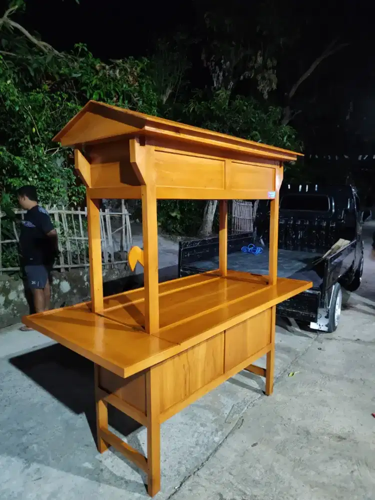 Jual Gerobak Angkringan, Bakso, Mie Ayam, Bubur, Sate, Soto, Pecel dll