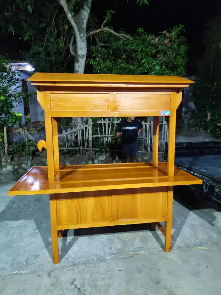 Jual Gerobak Angkringan, Bakso, Mie Ayam, Bubur, Sate, Soto, Pecel dll