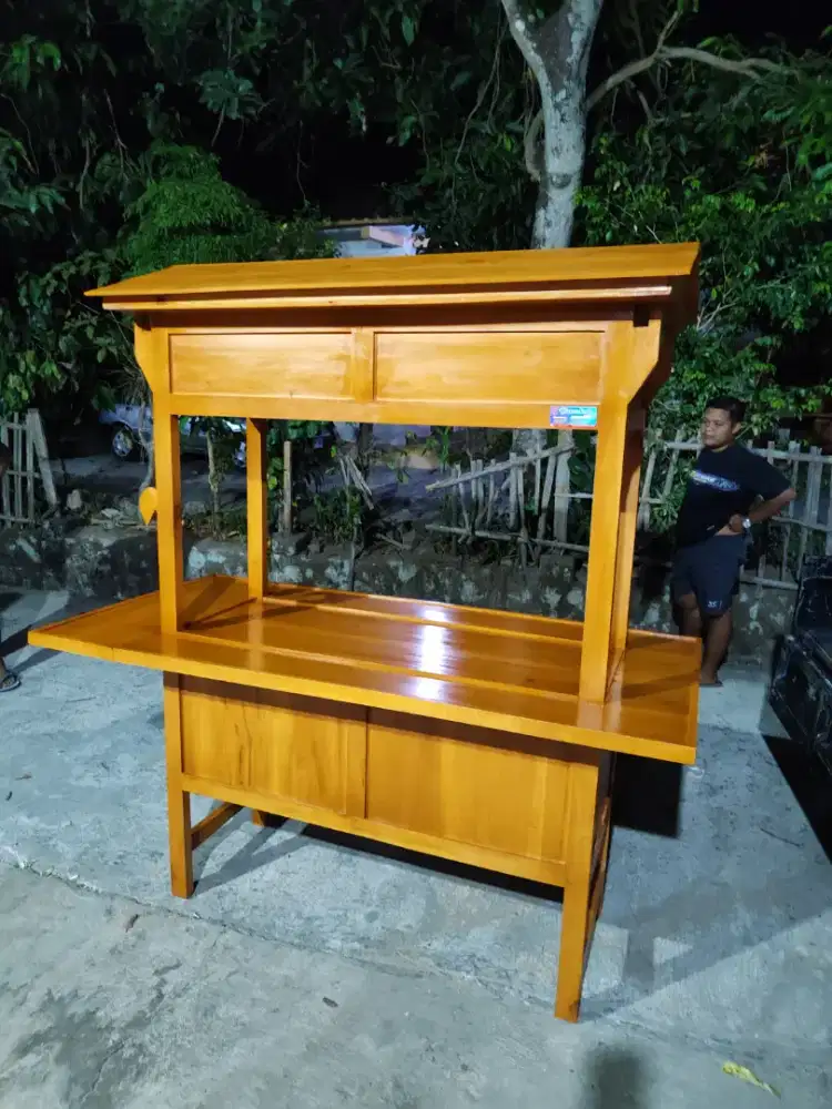 Jual Gerobak Angkringan, Bakso, Mie Ayam, Bubur, Sate, Soto, Pecel dll