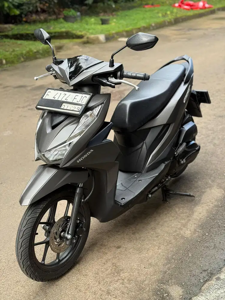 Honda Beat Deluxe Thn 2024 Matte Brown Mulus
