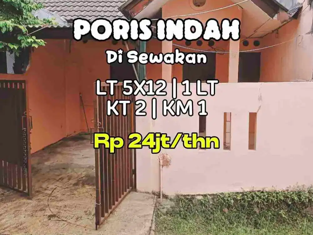 Wilson Di Sewakan rumah di poris indah