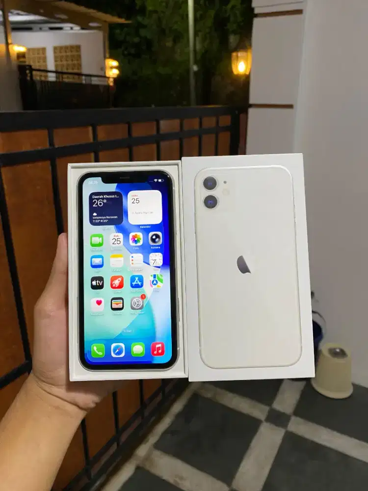 iPhone 11 ex iBox 128gb lengkap mluss