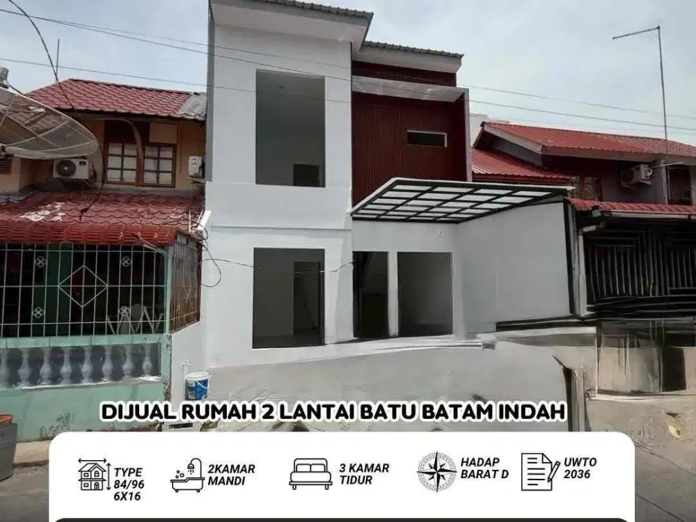 Dijual Rumah Batu Batam Indah Baloi Mas