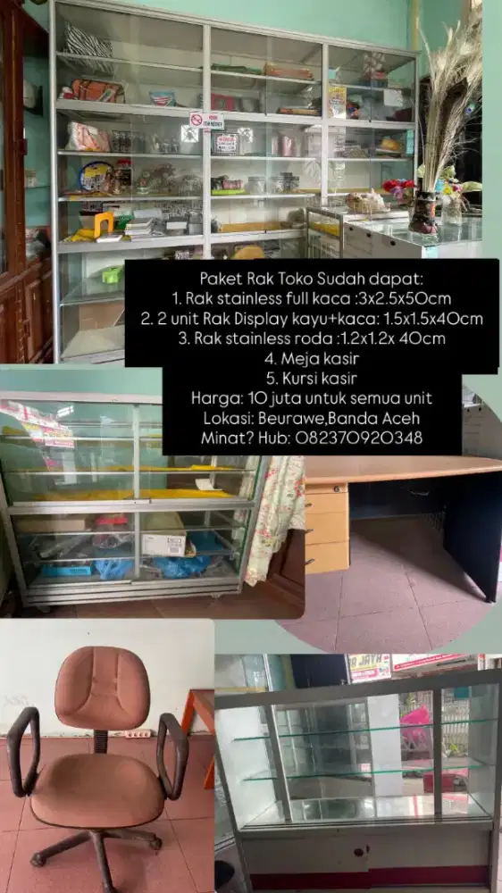 Perlengkapan Rak, Meja, Kursi ATK