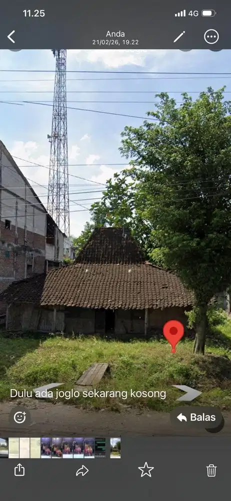 Tanah usaha dekat pabrik dan pasar