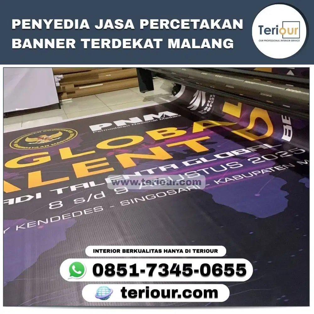 PENYEDIA JASA PERCETAKAN BANNER TERDEKAT MALANG