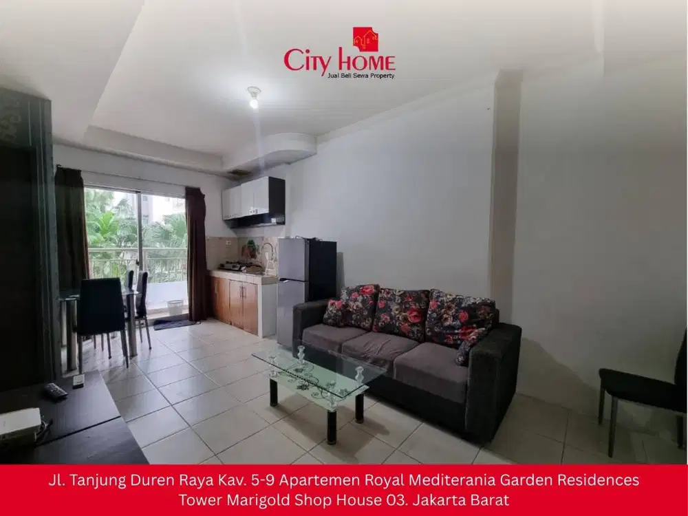 Sewa Apartemen Mediterania Garden Residences 2 - Full Furnished