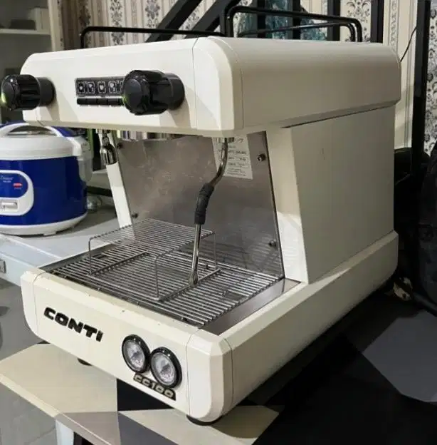 BUNDLING ESPRESSO MACHINE CONTI CC100 & GRINDER ANFIM CAIMANO