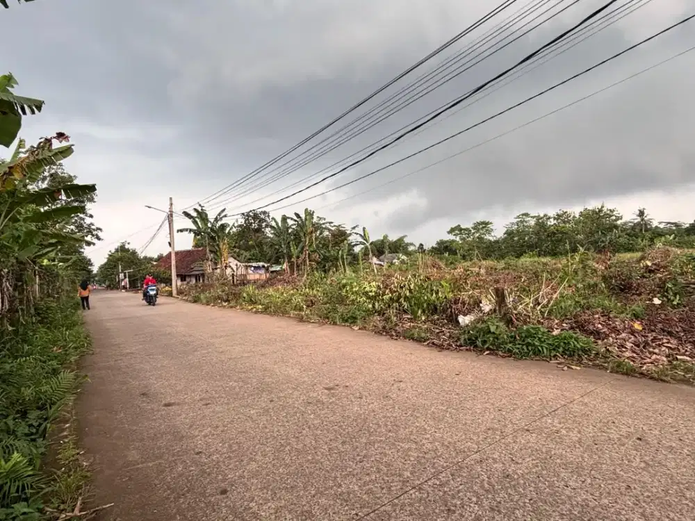 Tanah Murah Cisauk - SHM 100Jtan - Pinggir Jalan Dekat Tol dan Stasiun baru