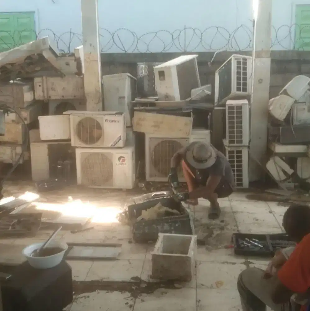 AC rongsok tembaga Kuningan aluminum besi