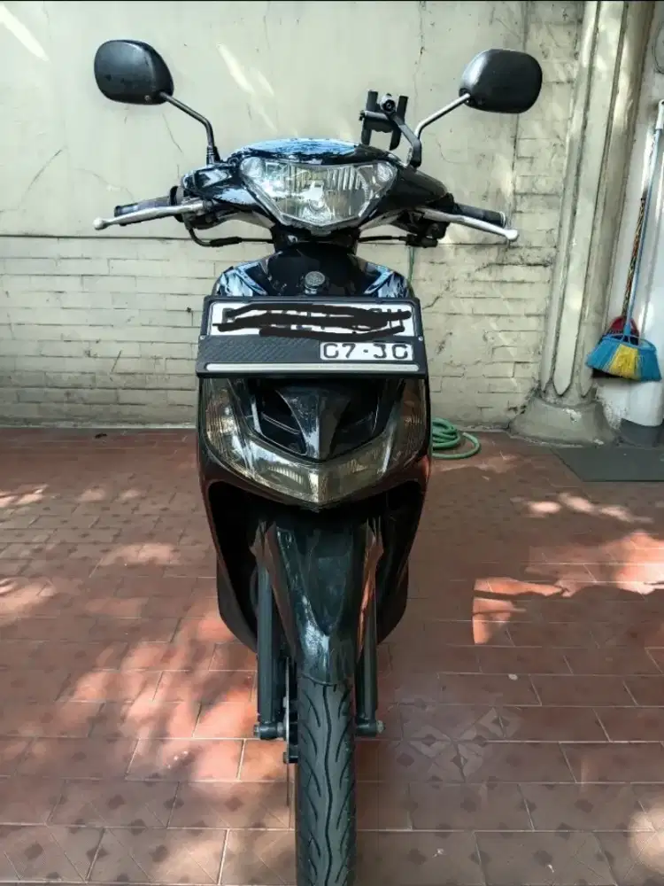 Dijual Yamaha Mio Smile Thn 2010 Hitam, terawat, pajak 07/2026,lengkap