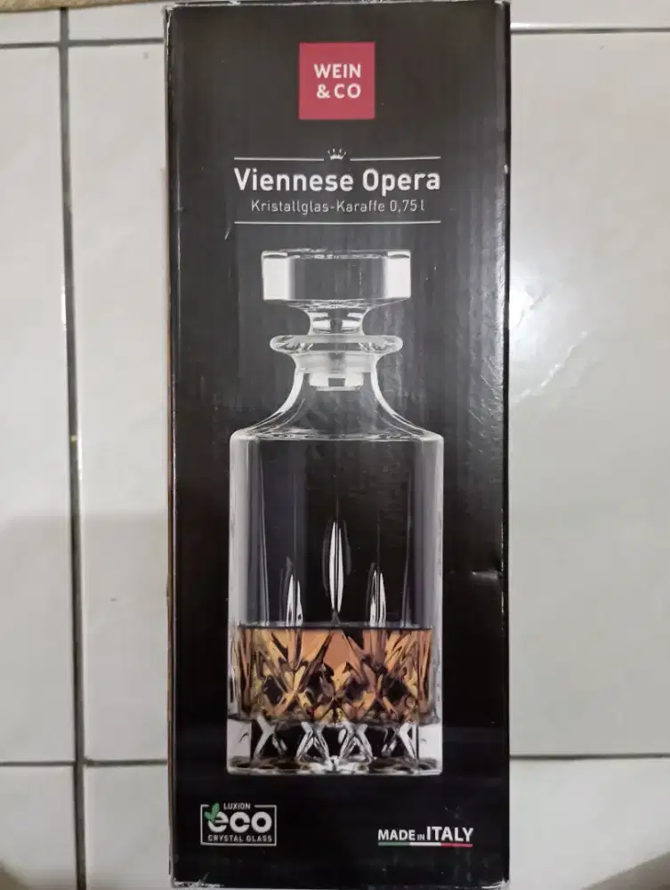 Kristallglass-karaffe 0.75 l