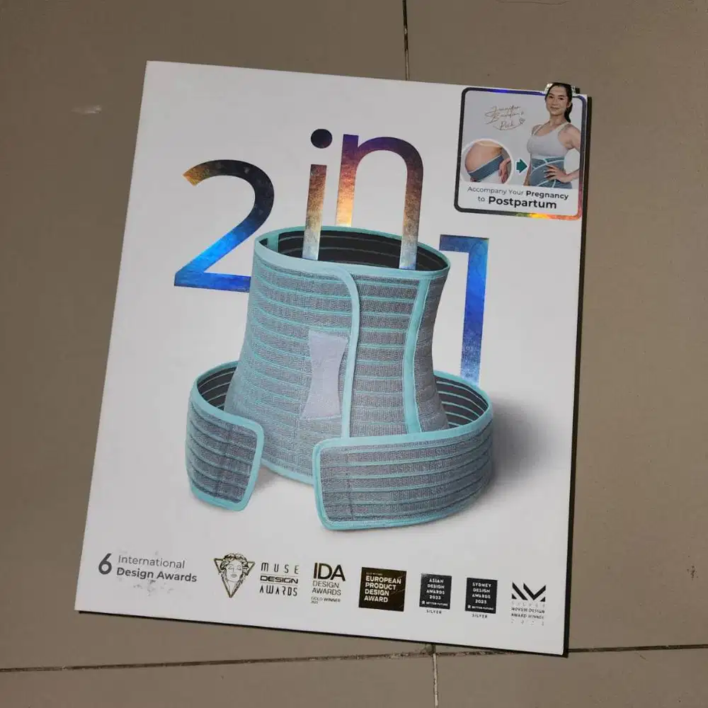 MOOIMOM Korset Belt Hamil Pasca-melahirkan Caesar 2in1 Premium Bamboo