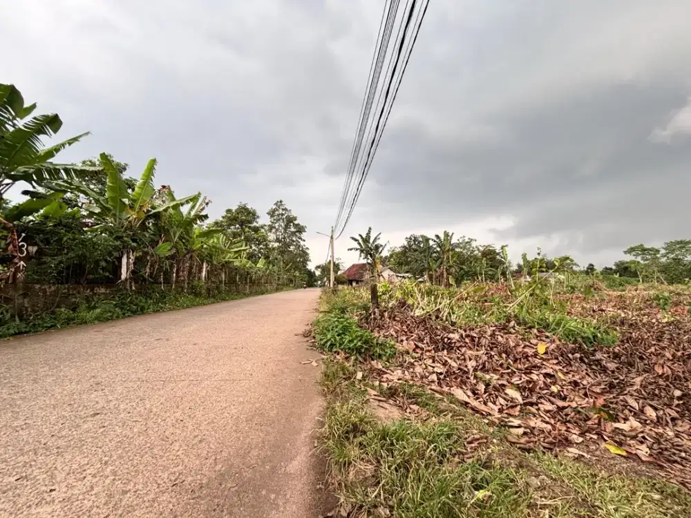 Tanah Cisauk SHM 1 Jtan/m - Pinggir Jalan Dekat Pintu Tol Legok/Stasiun Jatake