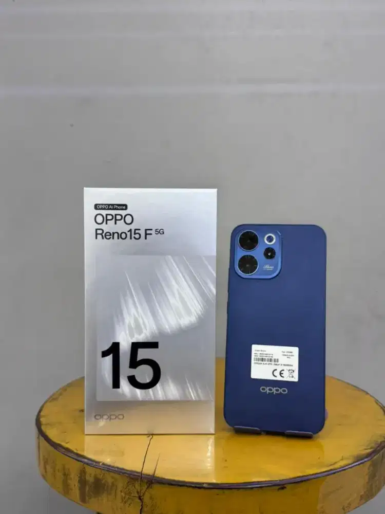 OPPO RENO 15 F 5G 8/256 NEW SEGEL BERGARANSI RESMI!