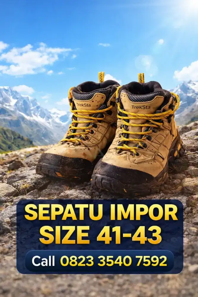 Pusat sepatu import asli higligh cuma seratus-an