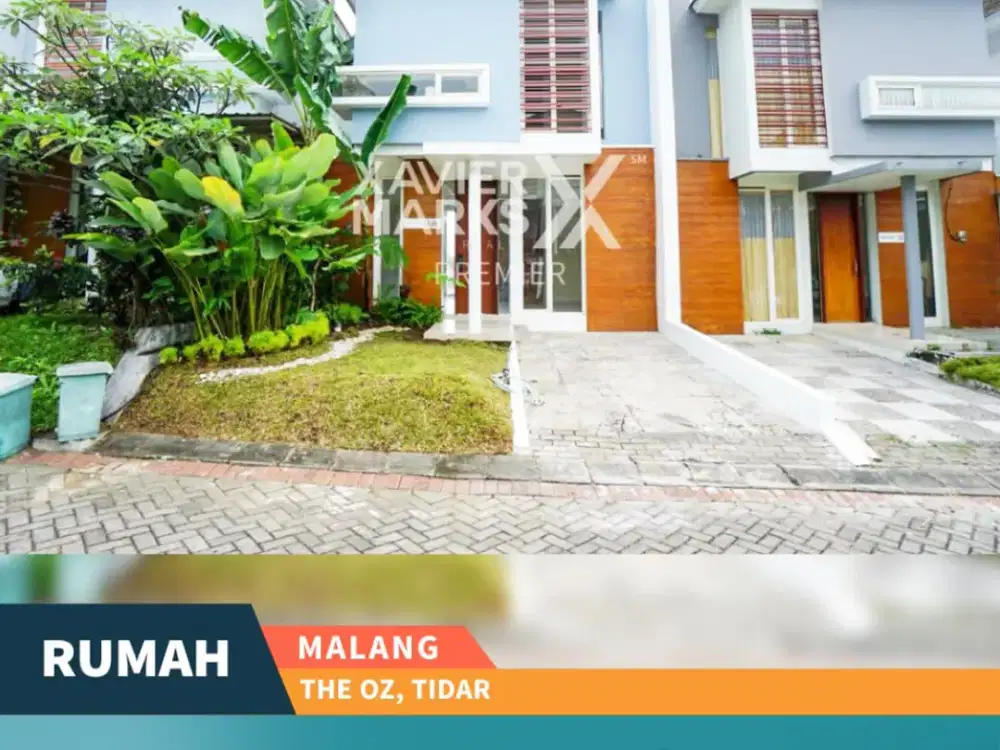 Dijual Rumah Semi Furnish Harga Miring di The Oz Tidar Malang