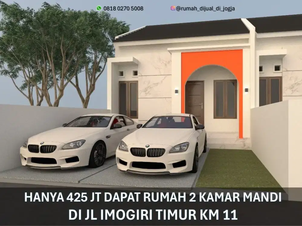 Rumah dekat RS Nur Hidayah di Jalan Imogiri Timur KM 11 Jogja Selatan Proses Bangun